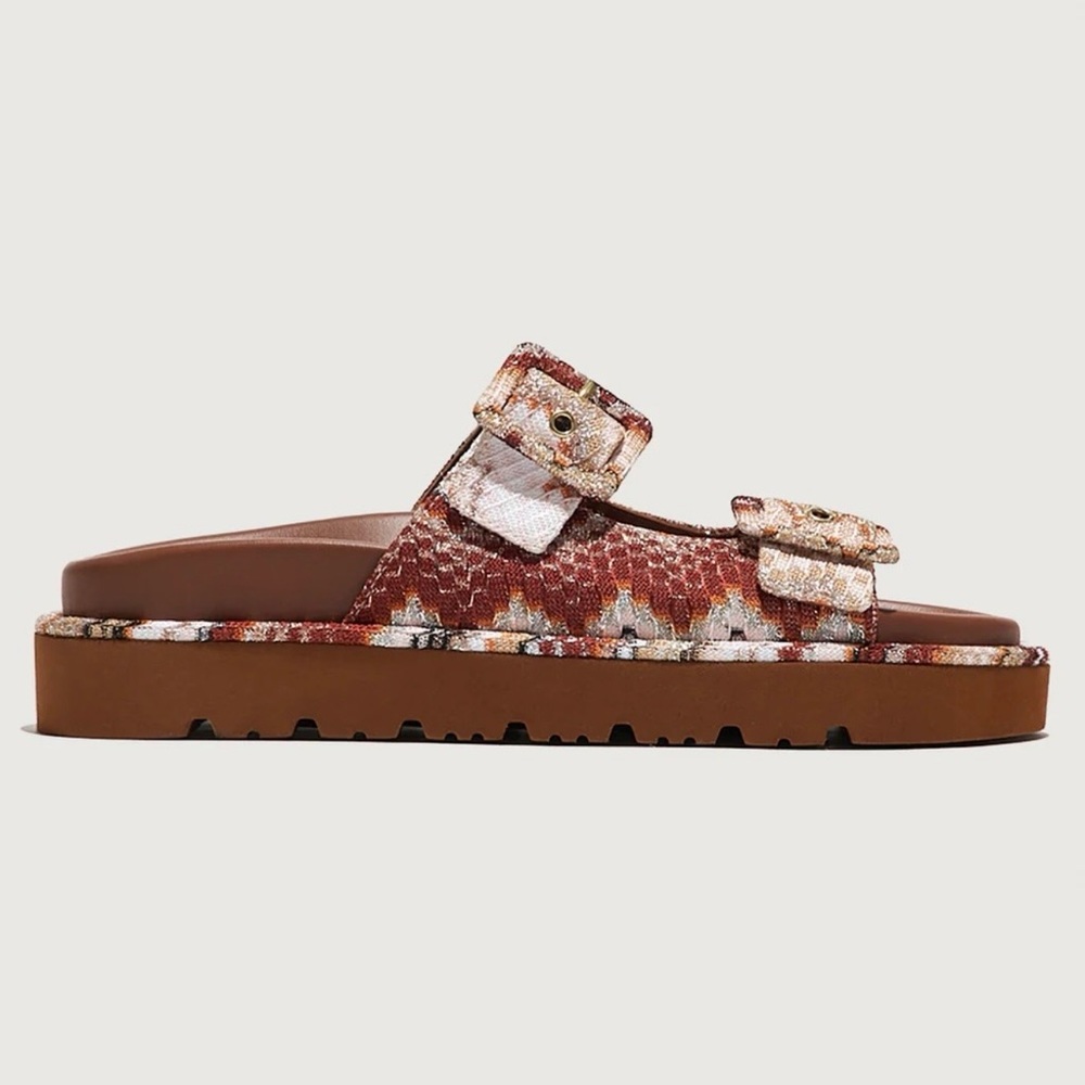 Missoni Multicolor Patterned Sandals - image 2
